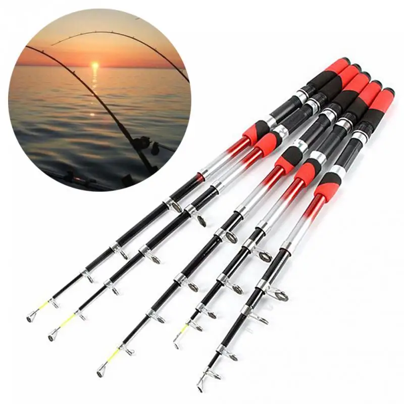 2.7m Fiberglass Ice Fishing Pole Telescopic Fishing Rod