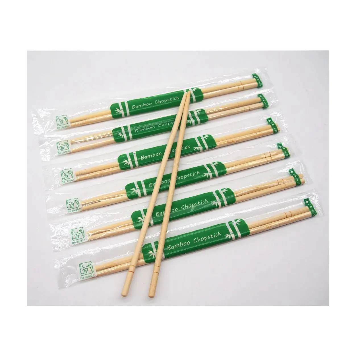 Custom printed disposable set sushi chopsticks  bamboo wood chopsticks with logo