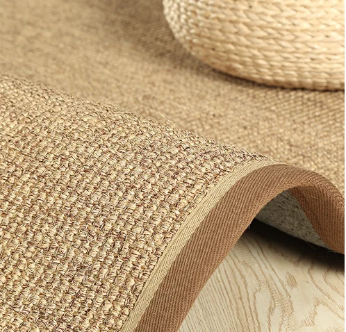 Natural Fiber Roll Sisal Carpet roll wool nylon fabric cat scratch board carpet sisal nature natural sisal carpet