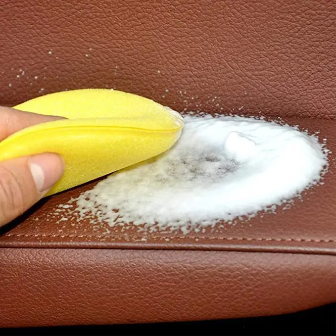 Premium Round Sponge Car Wax Applicator Car Wax Polishing Applicator Foam Sponge Ultra Soft Car Cleaning Tool