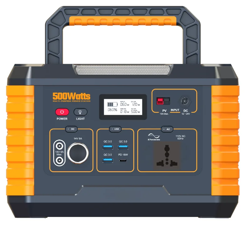 Cheap Price 500W/3.7V/140400Mah Power Station Wireless Portable AC output 110V Power Station For Laptop Appliances