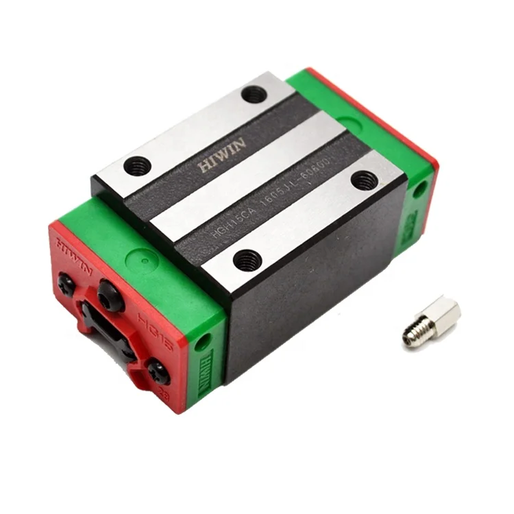 HGH15CA HIWIN CNC Linear Motion Guide Bearings and Linear Guide Rail HGH15
