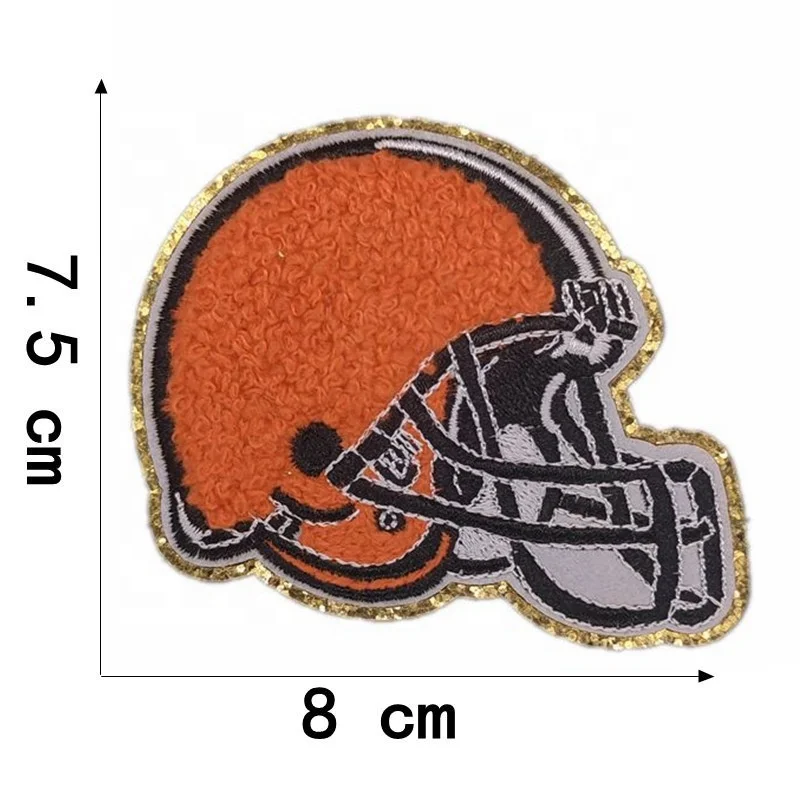 New NFL Embroidery Patches NFL Chenille Patches Football  Iron on Sew on Embroidered NFL Patches