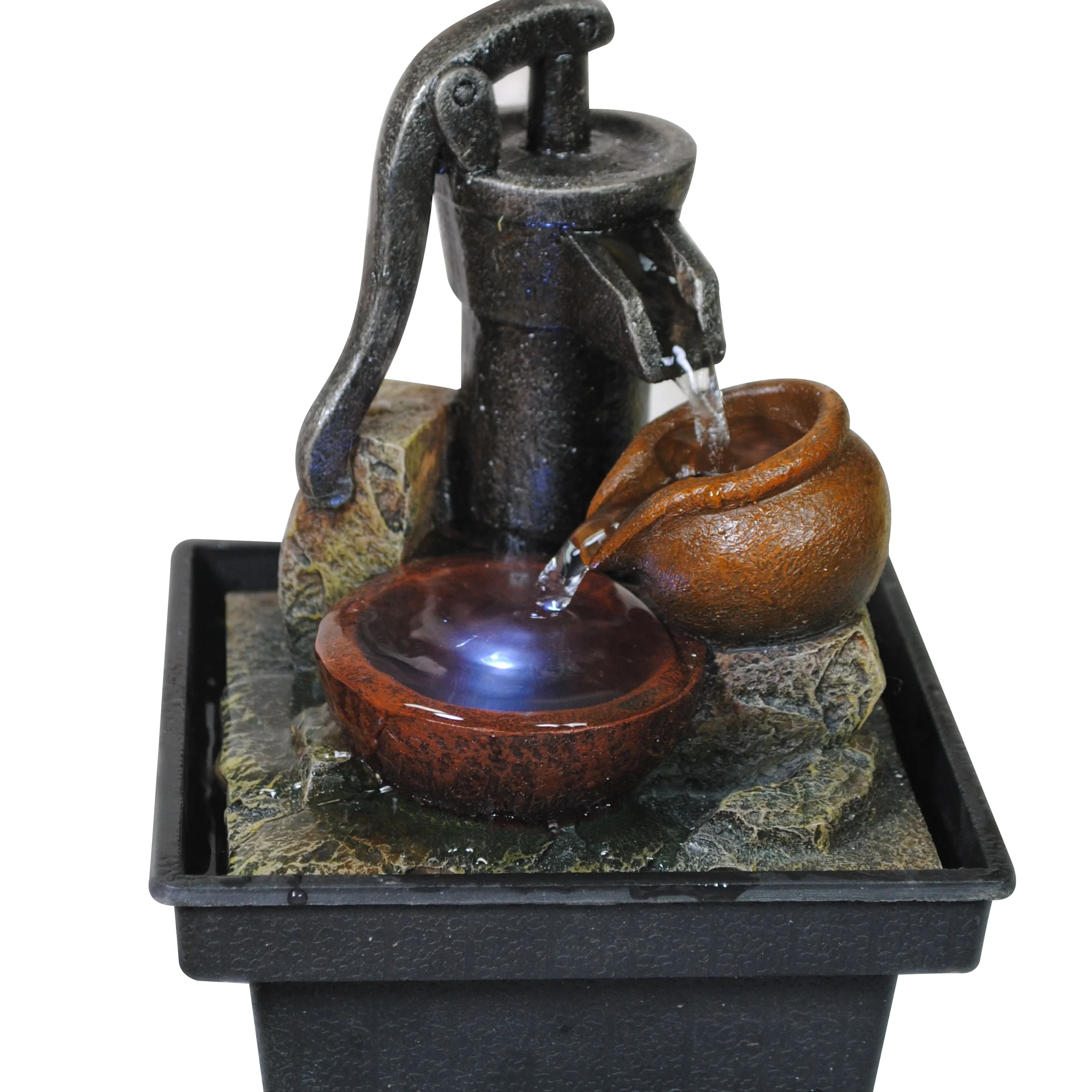 
Decorative Items For Living Room Water Ball Fountain Home Decoration With Led Light 