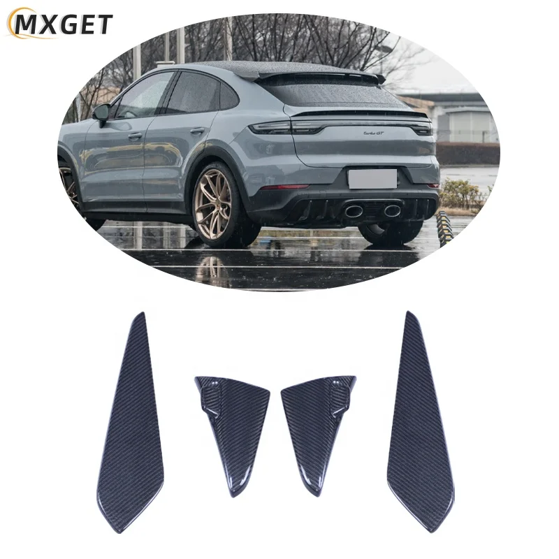Турбо-спойлер для задней крыши из углеродного волокна Porsche Cayenne coupe 9 Y0 9YB 2018-2023