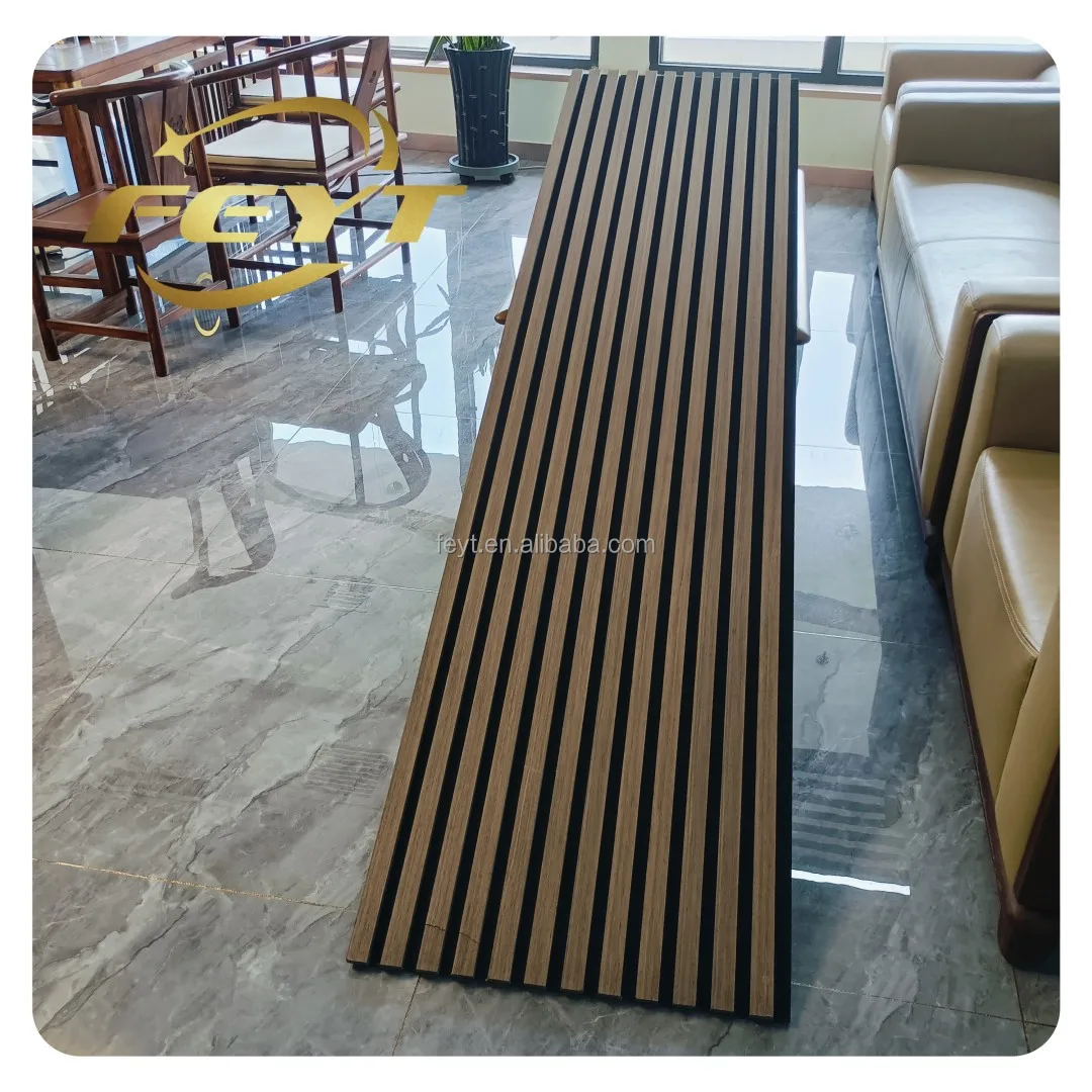 Easy to Install Ceiling Panels Wood Based Panels Machinery Wood Slats Acoustic Wall Panels