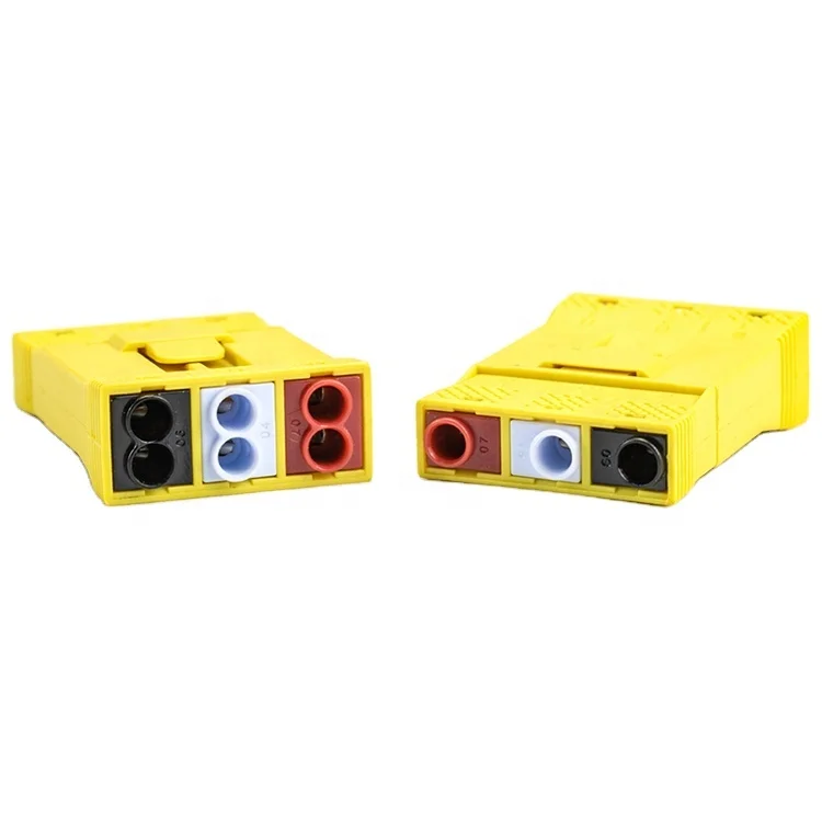 OJ636 Male Female Cable Connector Wire Connector 3 Pin Fireproof Screwless Terminal Block For Light