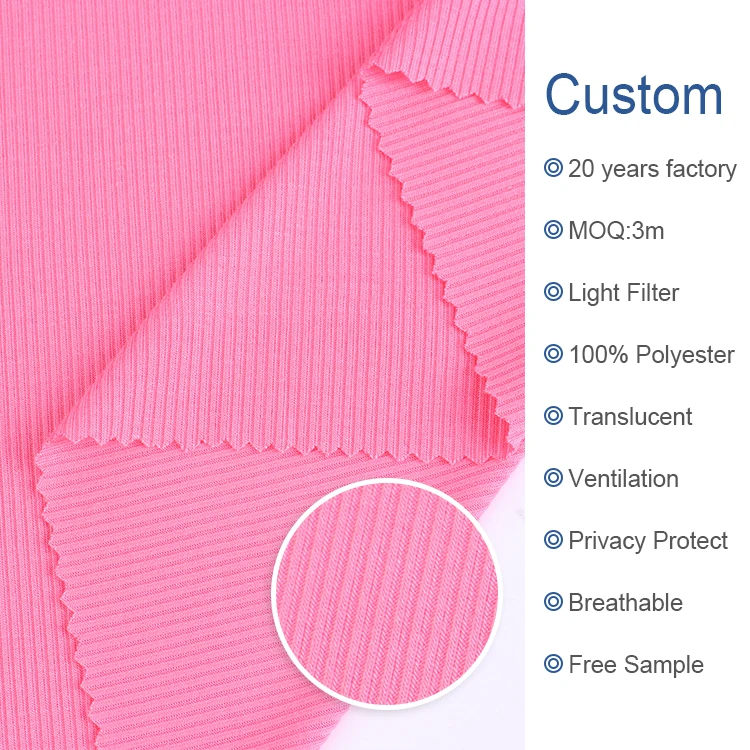 Modal Fabric Spandex ribbed knitted Soft 95 5 modal knit fabric For
