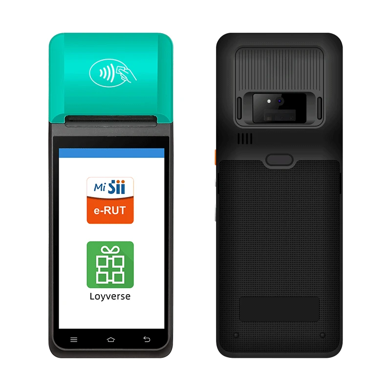 Android 12 Pos Terminal Hardware Solution 6400mah Battery Pos Machine 58mm Pos Handheld