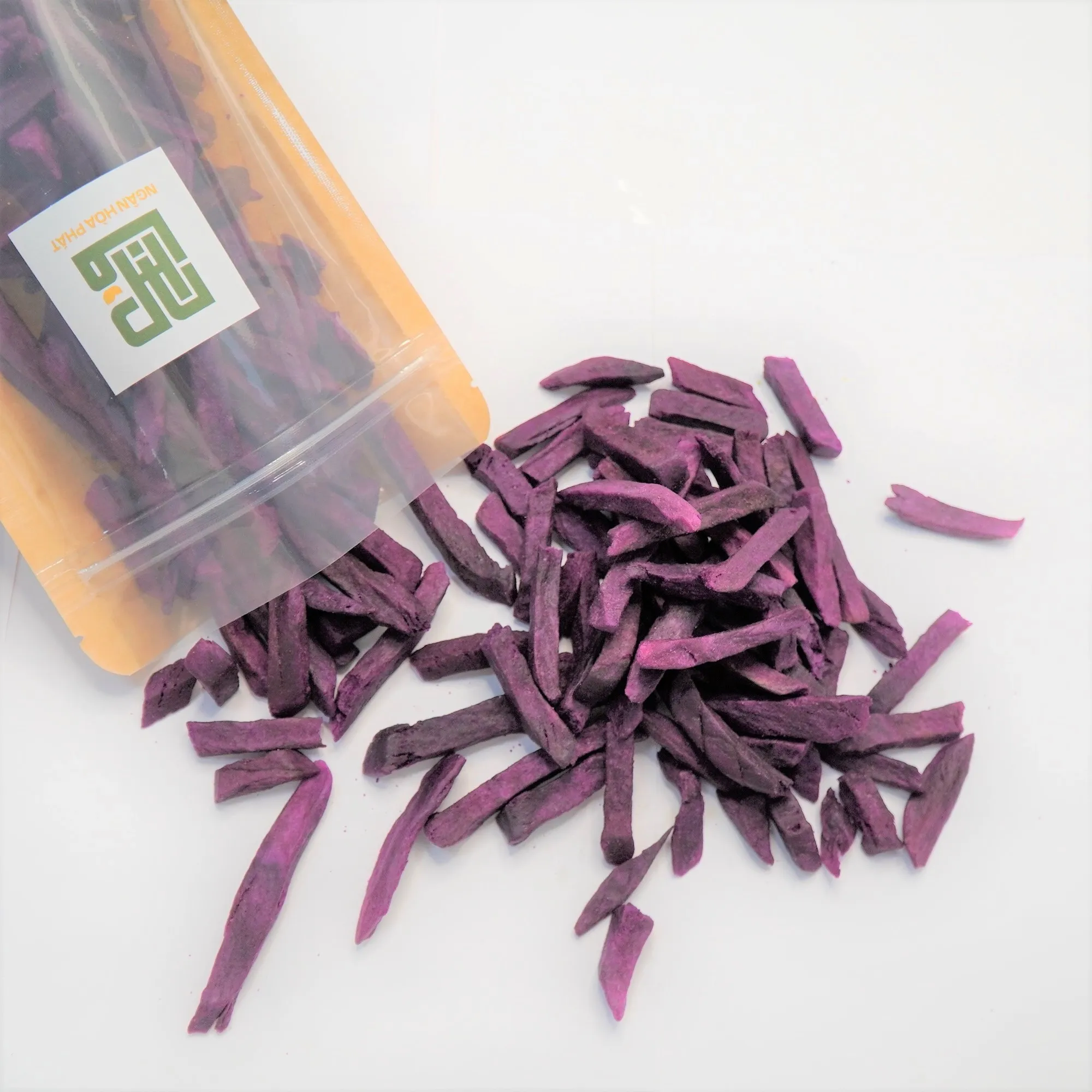 ONLY ONE : DRIED PURPLE SWEET POTATO  100% NATURAL Suitable for all ages Eat delicious Natural sweet