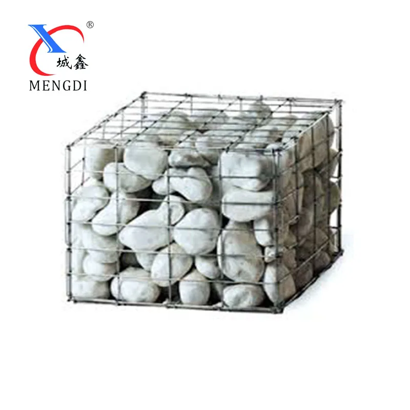 china factory supply 4.0mm Galvanized Steel Welded Gabion Box Retaining Wall Gabion Basket 2*1*1m Gabion Mattress