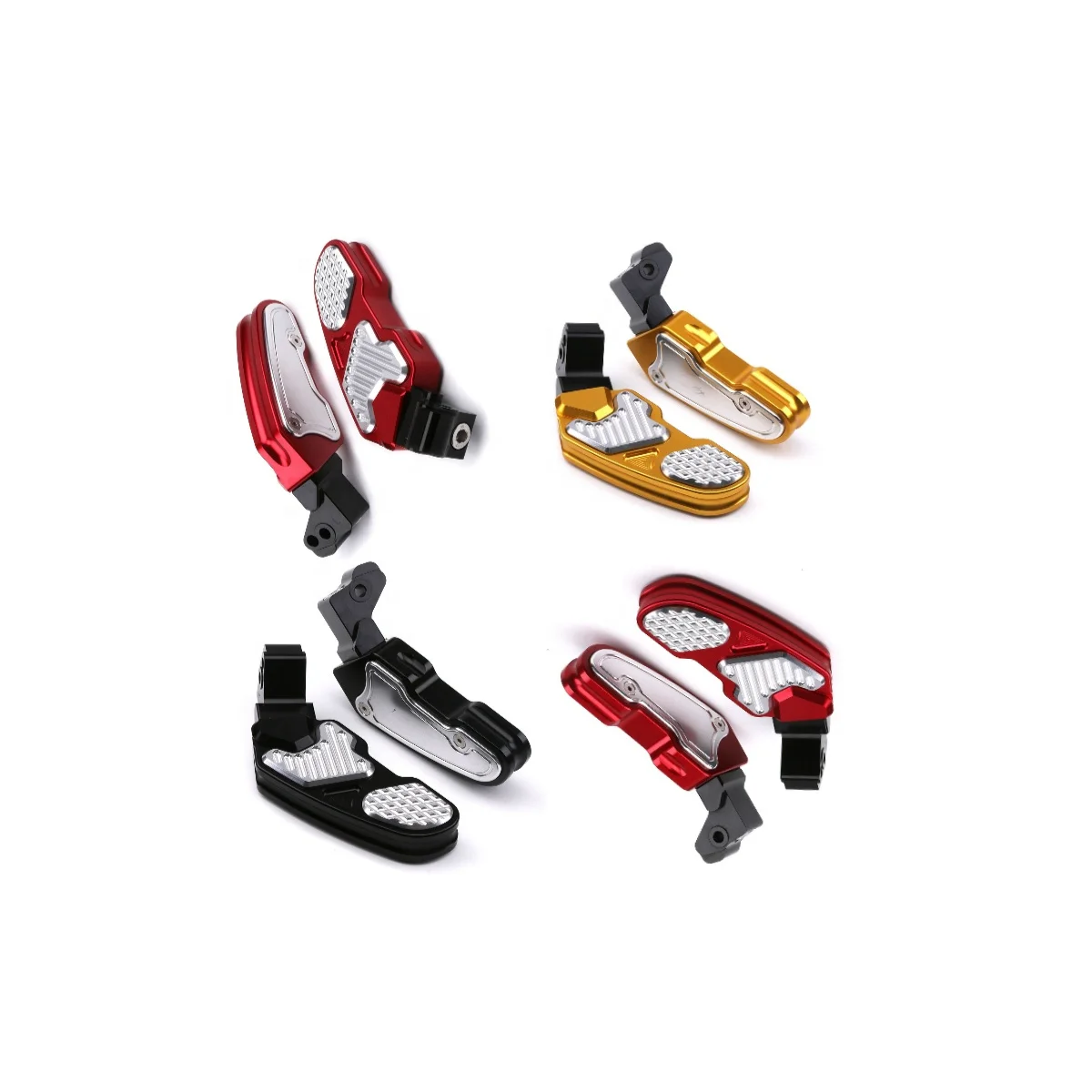 CNC Aluminum Alloy Pedals  For Honda pcx 125/150  Scooter rear Motorcycles Pedal Gear