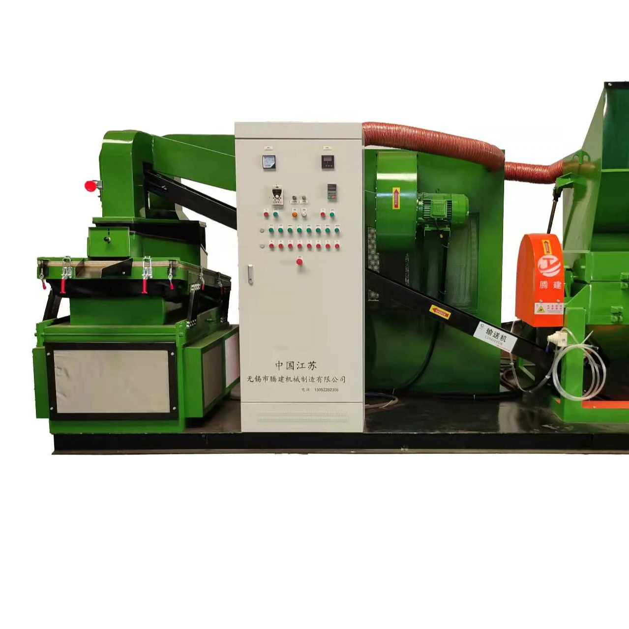 TJ Bottom Price Small Capacity Used Cable Wire Granulator Machine Copper Wire Cutting Separator Recycling Machine For Sale