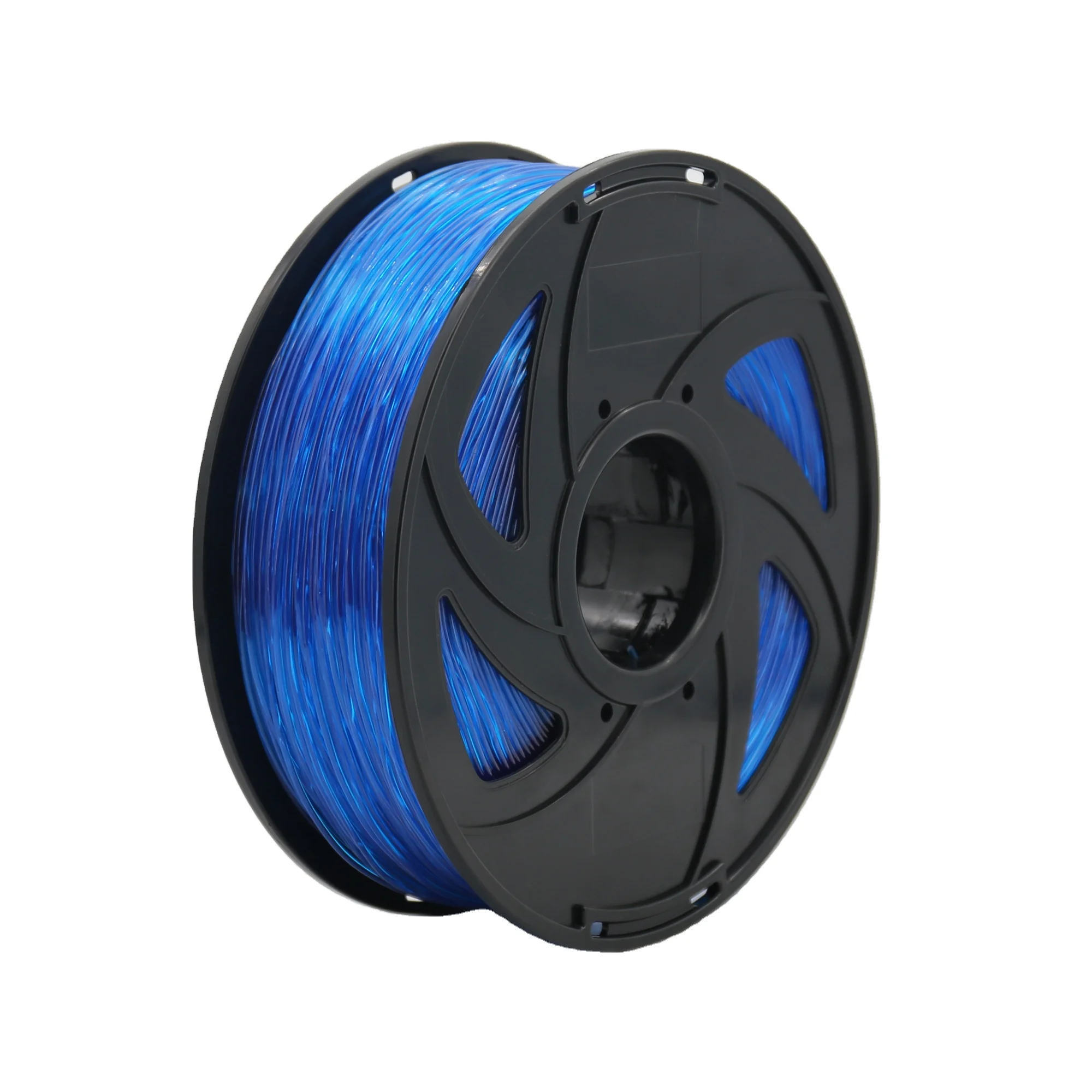 Factory direct sale tpu transparent rainbow 1.75 mm 1 kg 1roll pla printing filament 3d printer filament