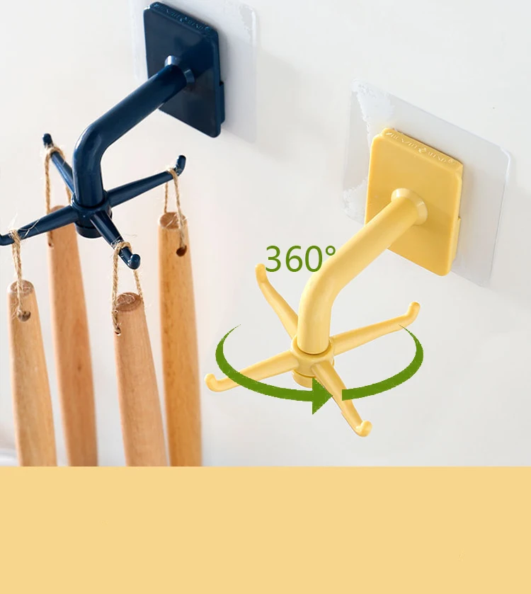 Top fashion Hanging plastic hanger cloth Bathroom tools Clothes hook supplies wall hooks adhesive Kitchen Hook