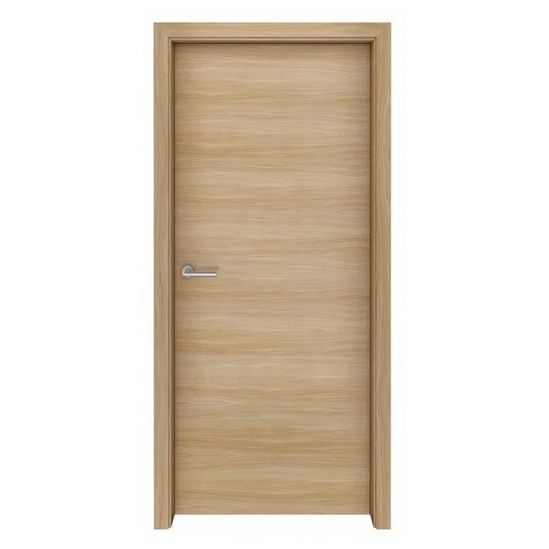 Modern Wood Door Design Flush Rift White Oak Solid Core Stain Grade Interior Door