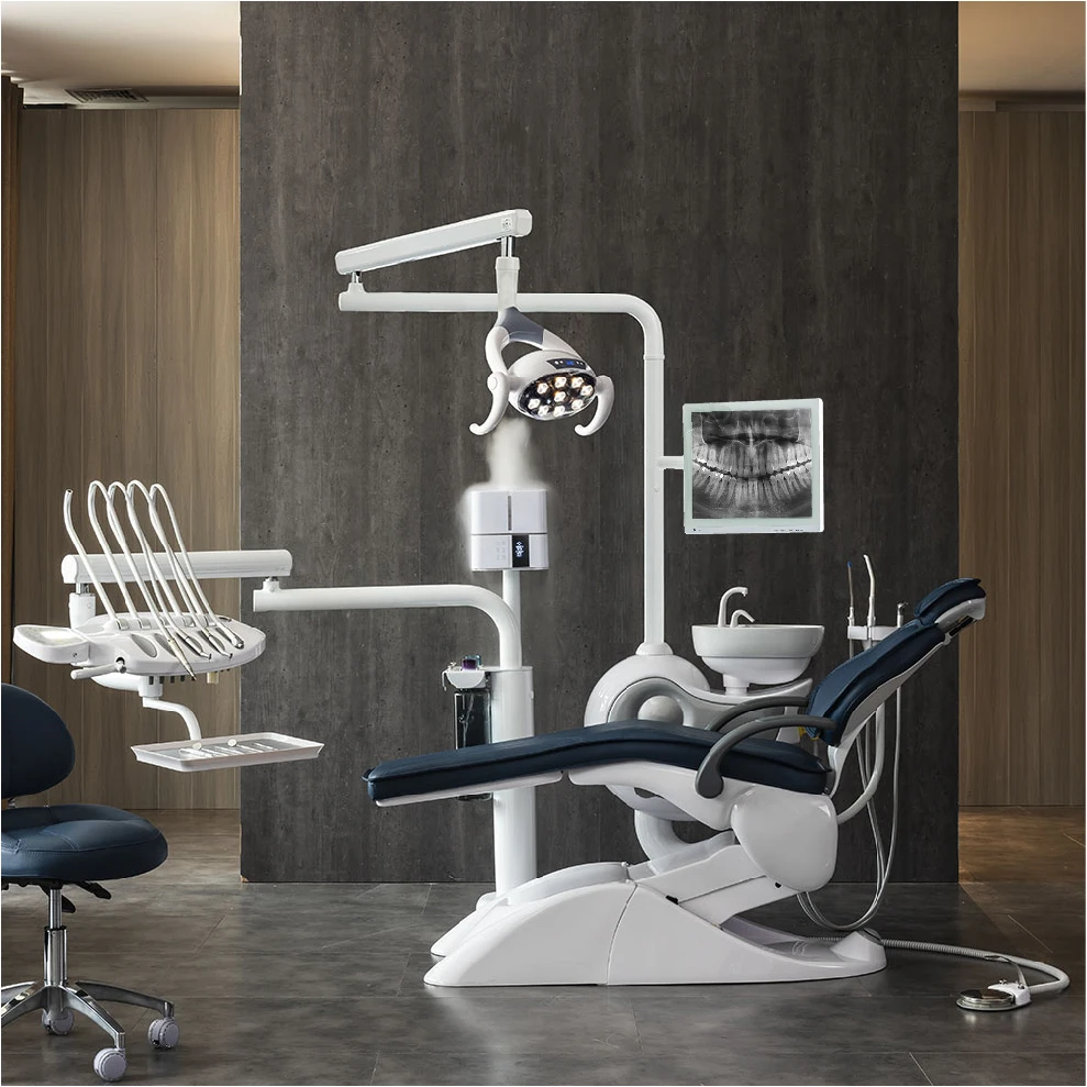 Роскошное стоматологическое кресло с электродвигателем