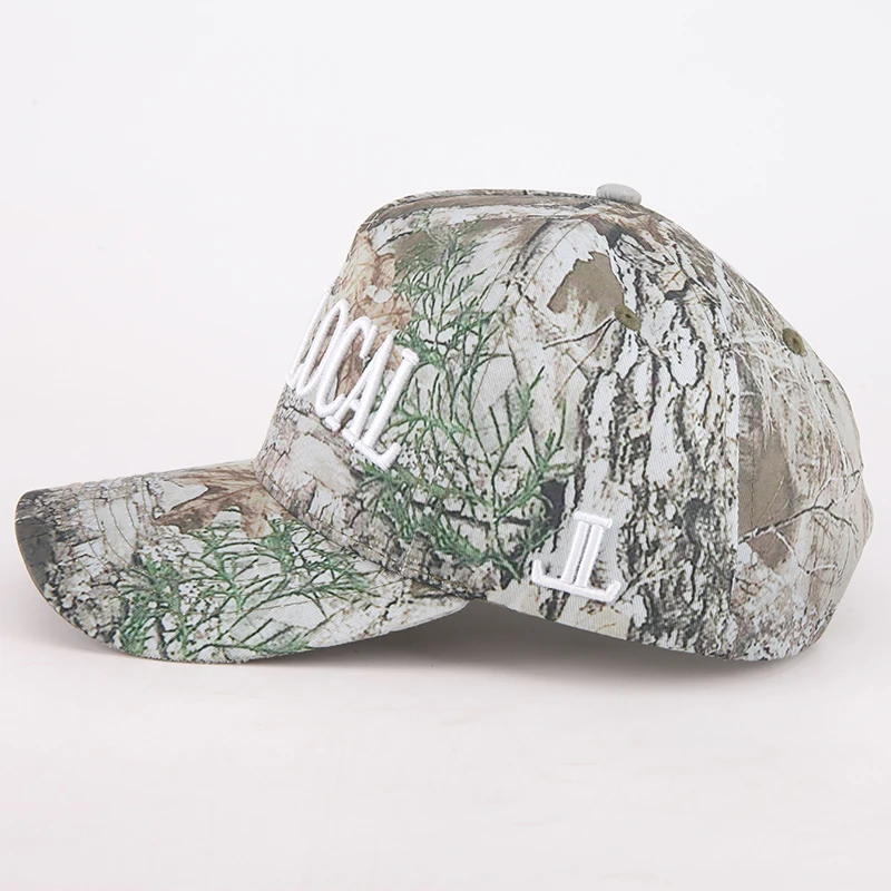 Custom Logo Hunting Camo Tree Pattern Camouflage Snapback Gorras Real Camo Baseball Caps For Boy Cap