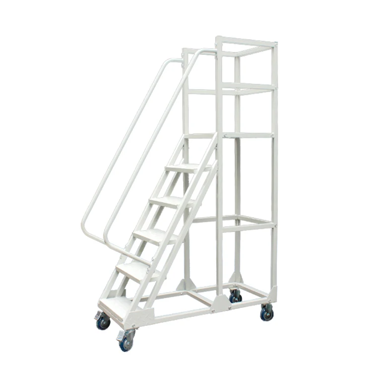 Supermarket Warehouse Security Aluminum Multipurpose Folding Stepladder With Cheap Price