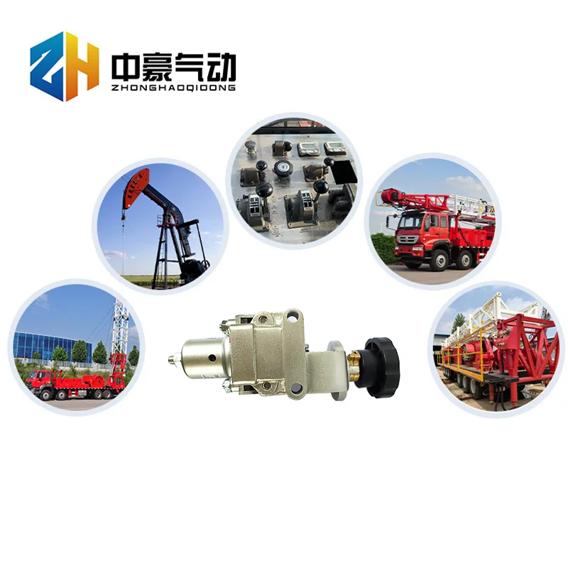 TMR8-L6 air flow control valve fitting Drill Truck air winch control valve pneumatic air control valve for sale