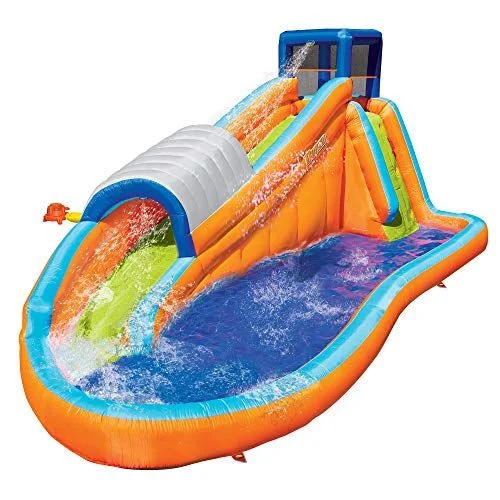 CE certificated little inflatable water park backyard banzai kids park water pool slide playground water park
