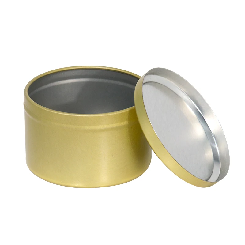 Hot selling product high quality tinplate metal case 50g car wax package emergency candle tin box