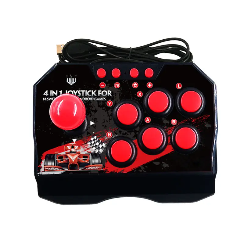 Universal Arcade Stick for Nintendo Switch/PC/P3/Android TV Games Accessories Arcade Game Joystick 3D Rocker Controller