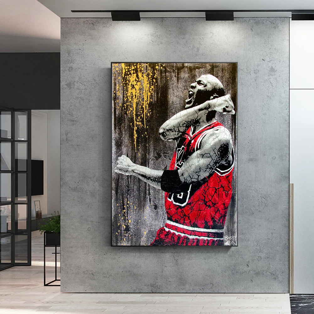 
Custom Printed Sports Basketball Player idol Kobe Bryant Poster Living Room Decoration Canvas Painting Wall Art Home Decor 