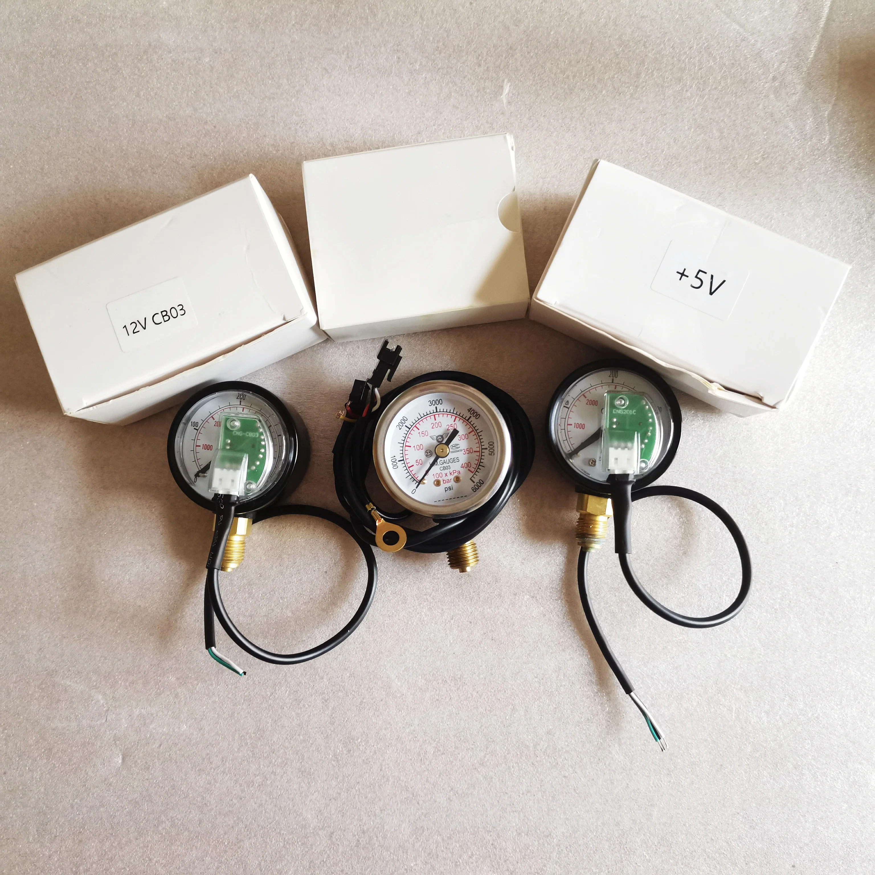 CNG LPG Conversion Kits sequential autogas pressure gauge Cng Manometer