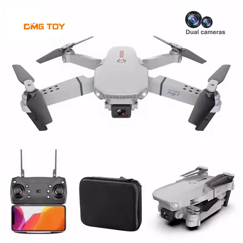 Лидер продаж Радиоуправляемый Дрон Wi-Fi FPV безголовая камера 4K HD-режим Квадрокоптер мини-Дрон для начинающих