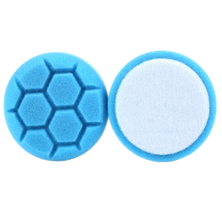 3inch Honeycomb Foam Sponge Polishing Pads Buffing Car Cleaning Pad Kits With Lower Price--Select Color_2