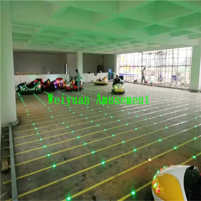 Amusement 2 seats dodgem cars  Adults Rotating Ride amusement park electric bumper car