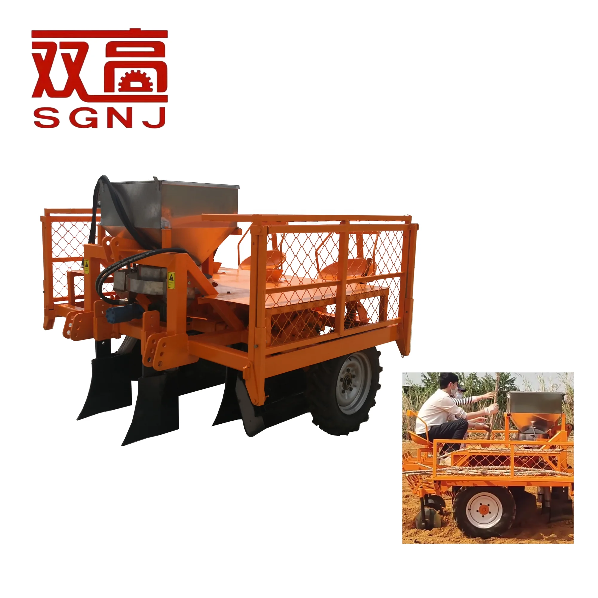 CE certificate Manioc Sowing Machine Cassava Planting Machine with Fertilizer applicator