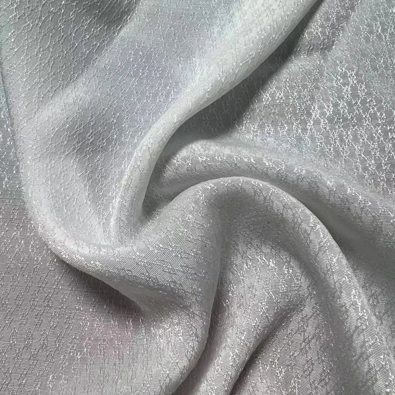 2023 polyester soft jacquard fabric ready for print/85GSM polyester jacquard soft hand feeling fabric for sublimation print