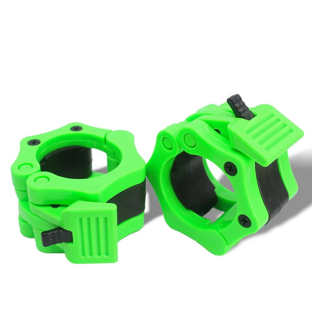 Barbell Clamps Collars Quick Release Locking Non Slip Weight Clips Bar Clamp Clips For Workout Weightlifting