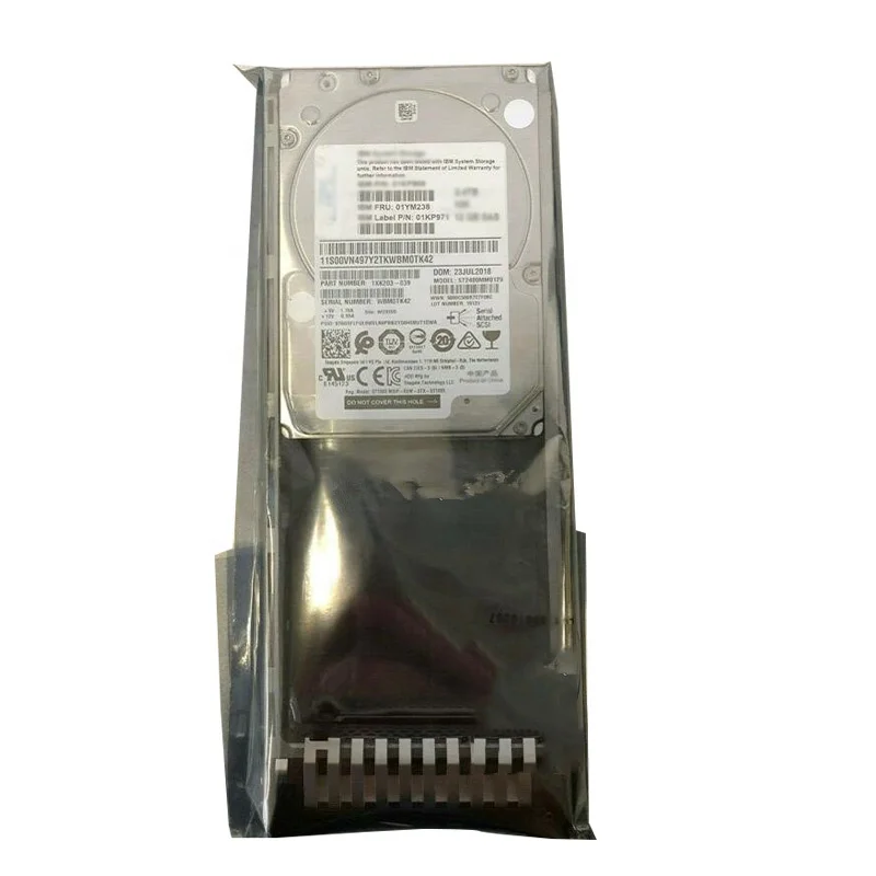Серверный жесткий диск 00RX927 1,8 ТБ 10K SAS 2,5 12G HDD для Storwize V3500 V3700