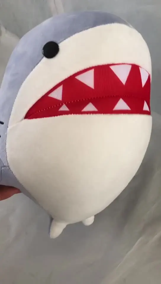 Kinqee Animal Shark Toys Blue Whale Shark Plush Toy Good Quality For sale