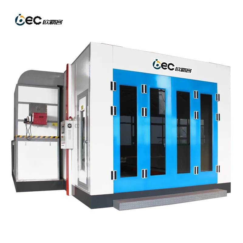 Obc customized spray booth/powder coating booth and oven/semi down draft paint room wholesale car paint cabinet