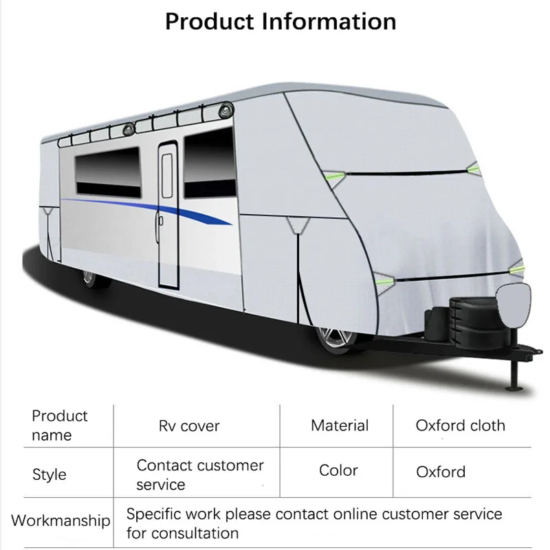factory polyester rv motorhome cover hail protection caravan cover travel trailer rv cover for rv