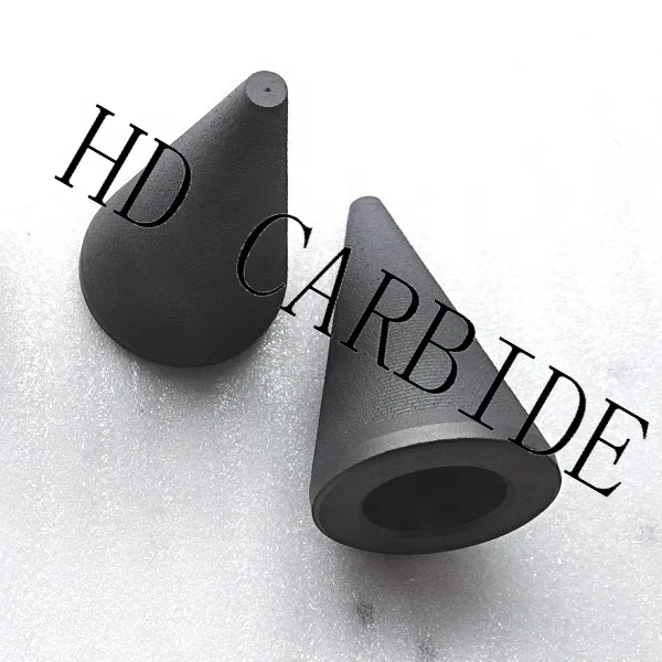 Tungsten carbide tips for choke stems