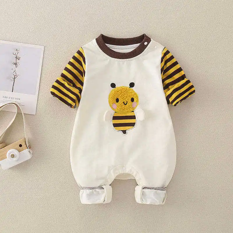 Cotton Newborn Infant Boys Girls Bodysuit Clothes Sets Baby Rompers
