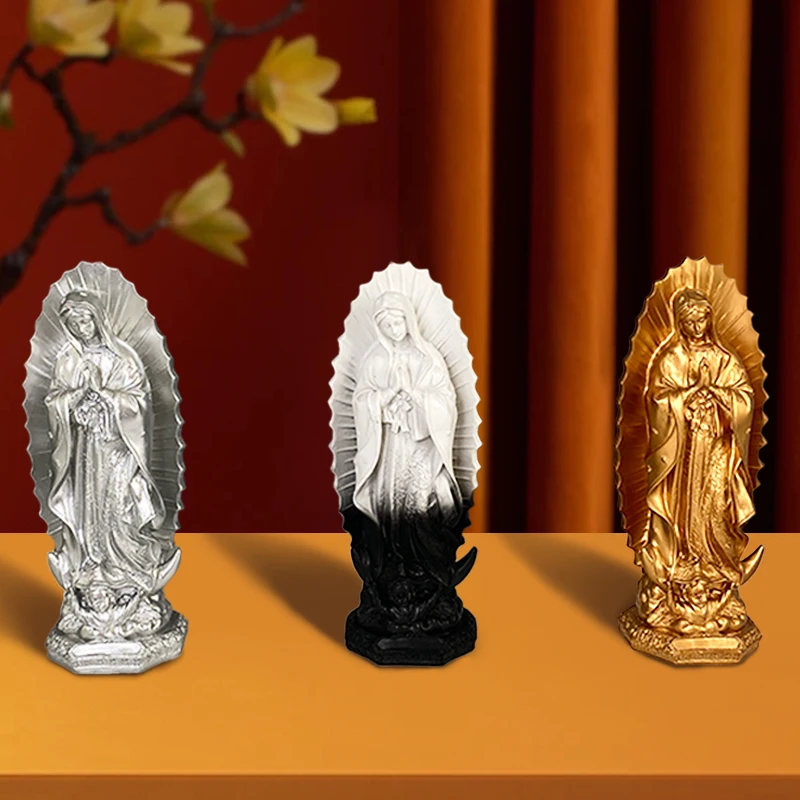 SYL OEM Virgin Mary Statue Resin Religious Catholic Items for christian home decor church decoration