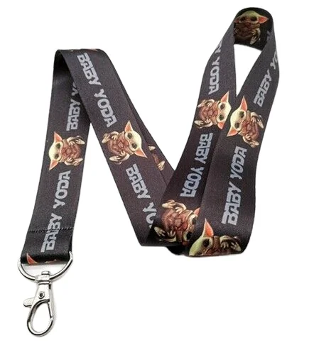 Custom Heat Transfer Printing Lanyards Badge Card Holder Lanyards Neck Strap Printed Lanyard with Logo Custom Satin Ribbon