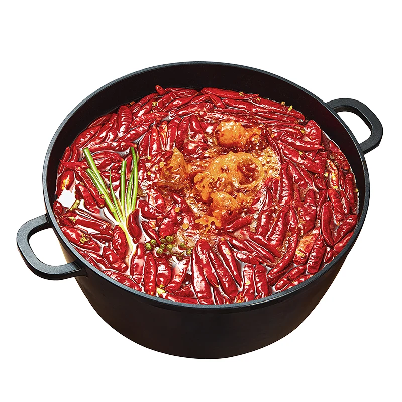 QINMA 1000g hot selling Sichuan mala Hot Pot flavor Vegetable Oil chilli powder Hot Pot seasoning (for restaurant)  from own fac