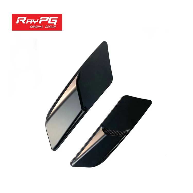 Carbon Fiber Engine Hood Cover Vents Car Auto Exteriors Trims Fit For Ford Mustang 2010-2018