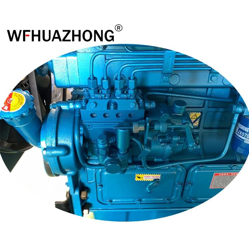 Weifang  Ricardo engine water cooling  4100D Diesel Engine for generator set