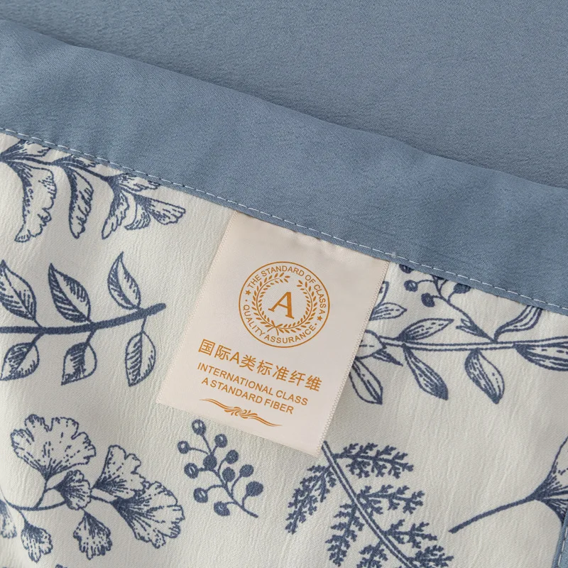 Cotton Quilt with Embroidered Pattern 2-Layer Yarn Organic 100% Polyester Machine Washable Soft Cool for Summer Weddings Bedding