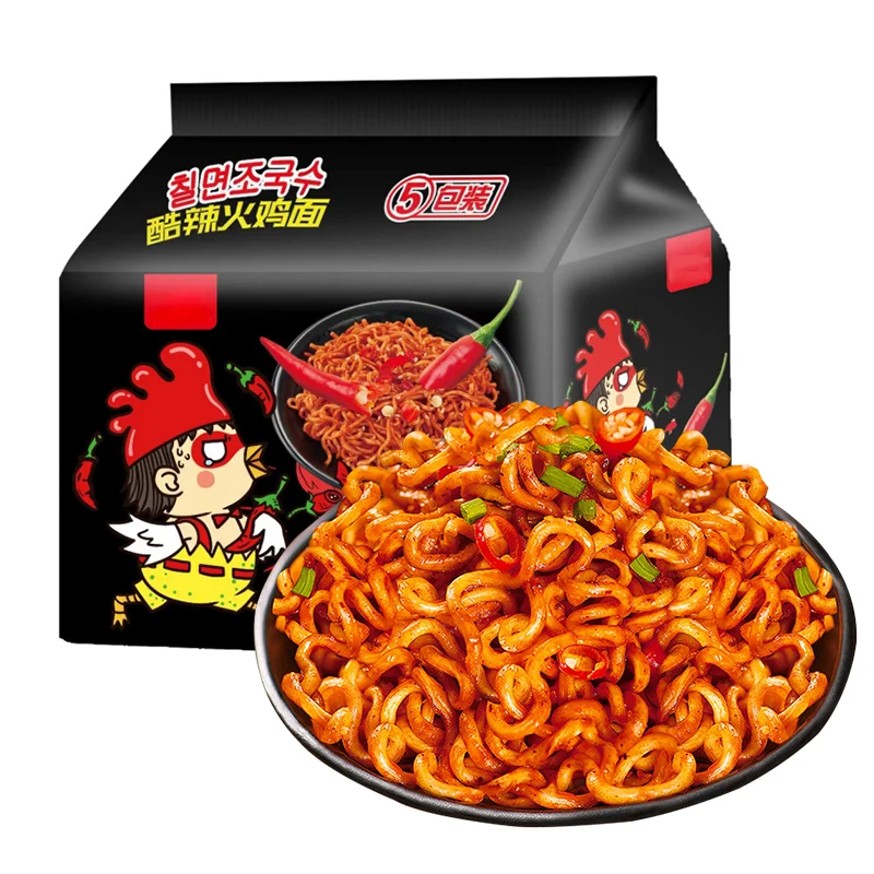 90g 5 bags korean flavor mixed noodles instant noodles exotic snacks turkey noodles ramen