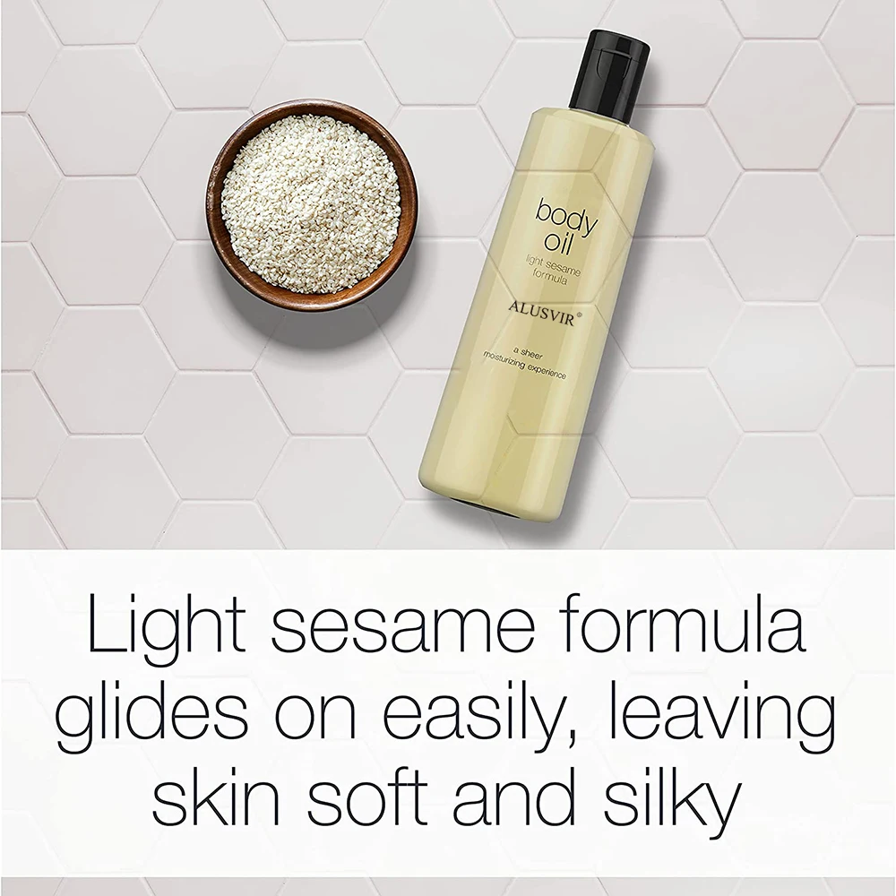 Private Label Natural Organic Sesame Body Moisturizer Lightweight Nourishing Pure Brightening Face Body Oils For Dry Skin