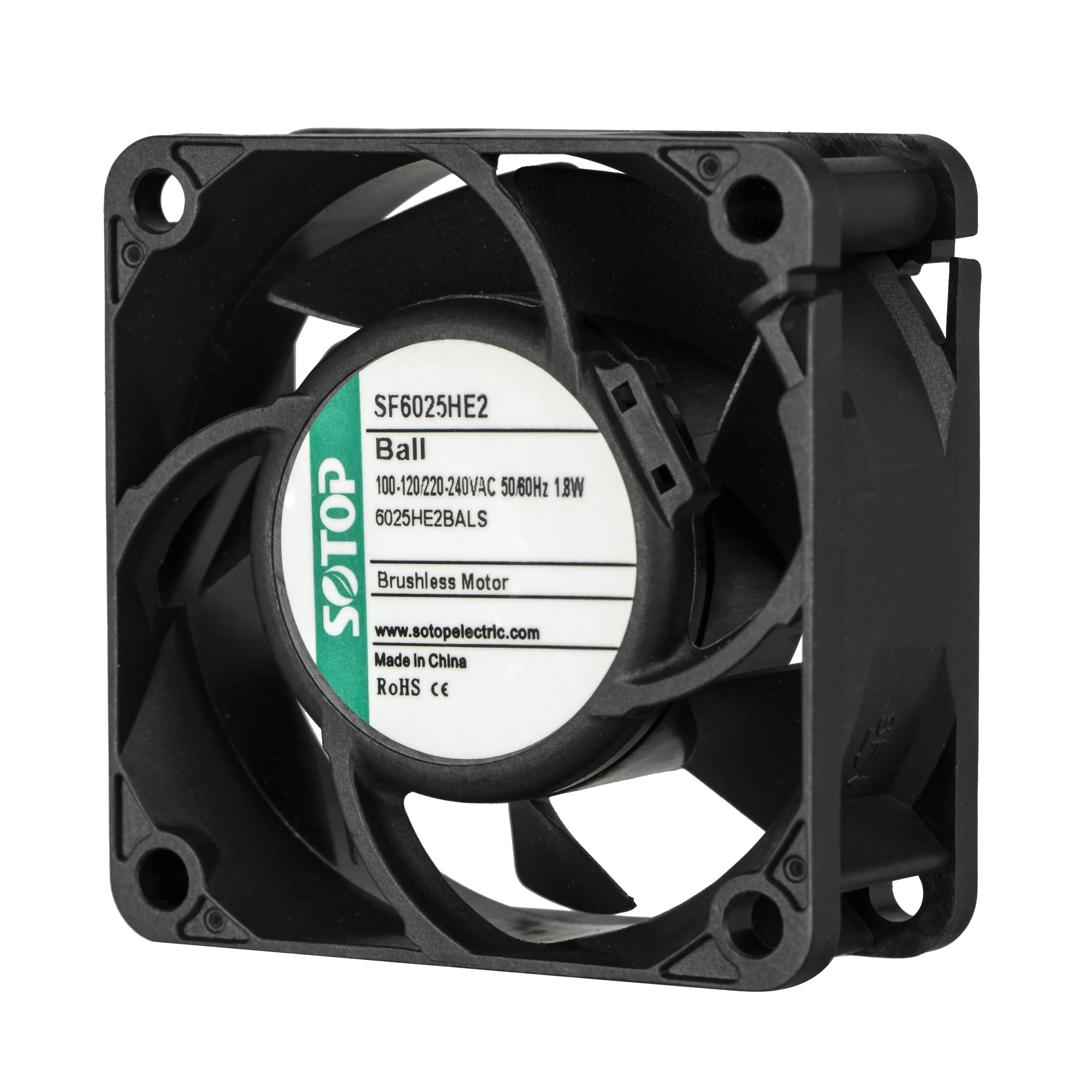 SOTOP 6025 6cm Dc Brushless Fan 12volt 60*60*25mm Axial Flow Cooling Fan